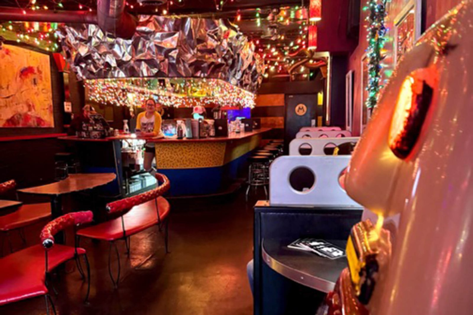 Art Bar front bar with TOBOR robot